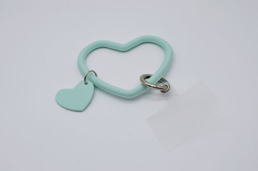 Pulsera de silicón para celular con llavero
