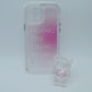 Funda protectora para iPhone con soporte para celular de oso con corazón
