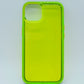 Funda protectora de alto impacto neón para iPhone