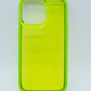 Funda protectora de alto impacto neón para iPhone