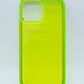 Funda protectora de alto impacto neón para iPhone