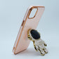 Funda protectora para iPhone 14 Max con soporte para celular de Astronauta