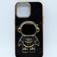Funda protectora para iPhone 14 Pro Max con soporte para celular de Astronauta