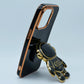 Funda protectora para iPhone 14 Pro con soporte para celular de Astronauta