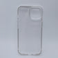 Funda protectora de alto impacto transparente para iPhone 14