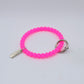 Pulsera de silicón para celular con dije